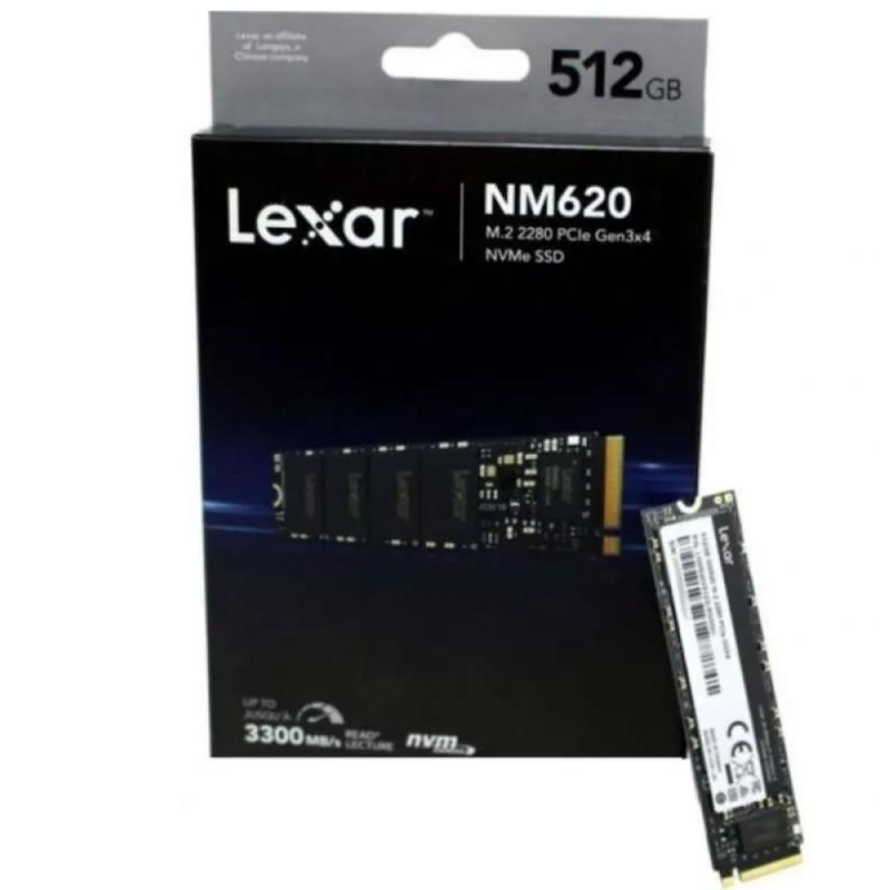 SSD M2 NVMe LEXAR NM620 1TB 3500MB par Sec